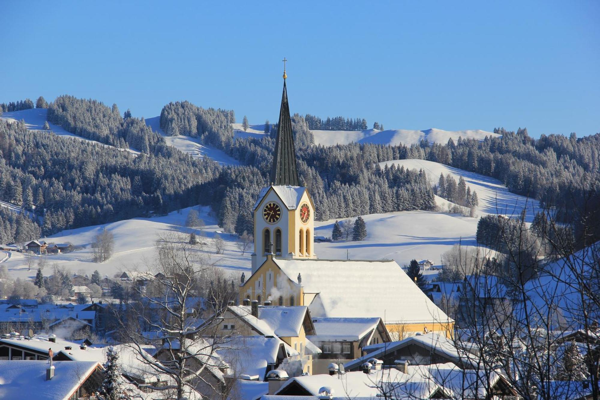 Heimatel - Ferienwohnungen Steibis Оберштауфен Экстерьер фото